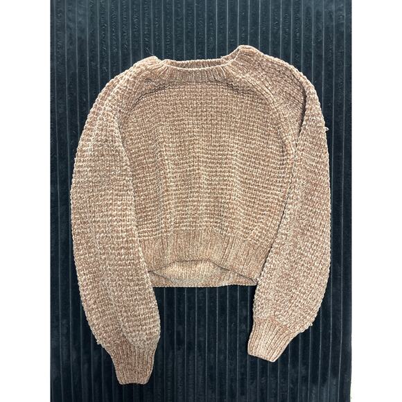 Altar'd State – Women’s – Brown Knit Cropped Sweater – XS - Picture 1 of 4